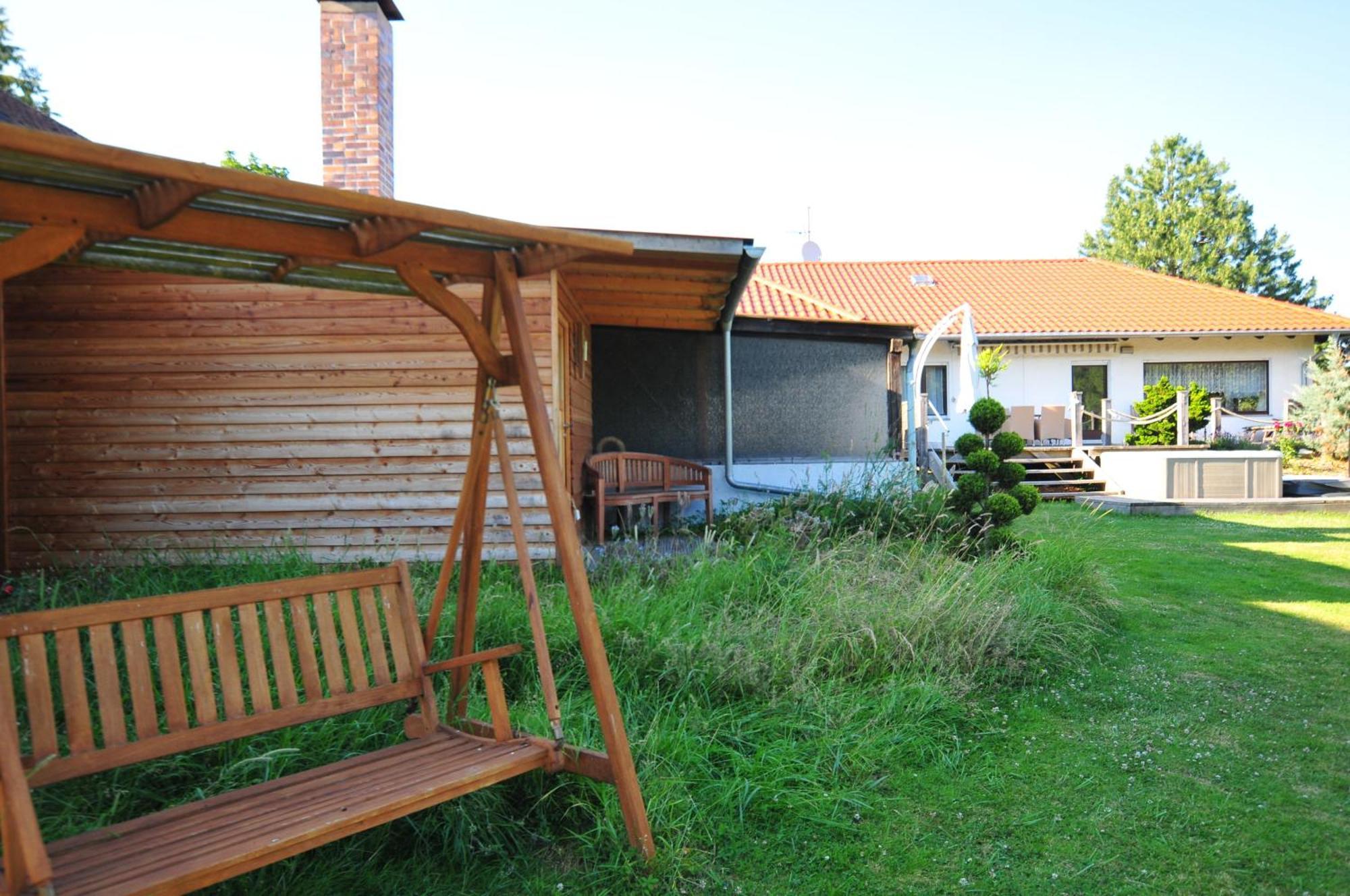 Ferienhaus Muehlblick Oberdachstetten Bagian luar foto