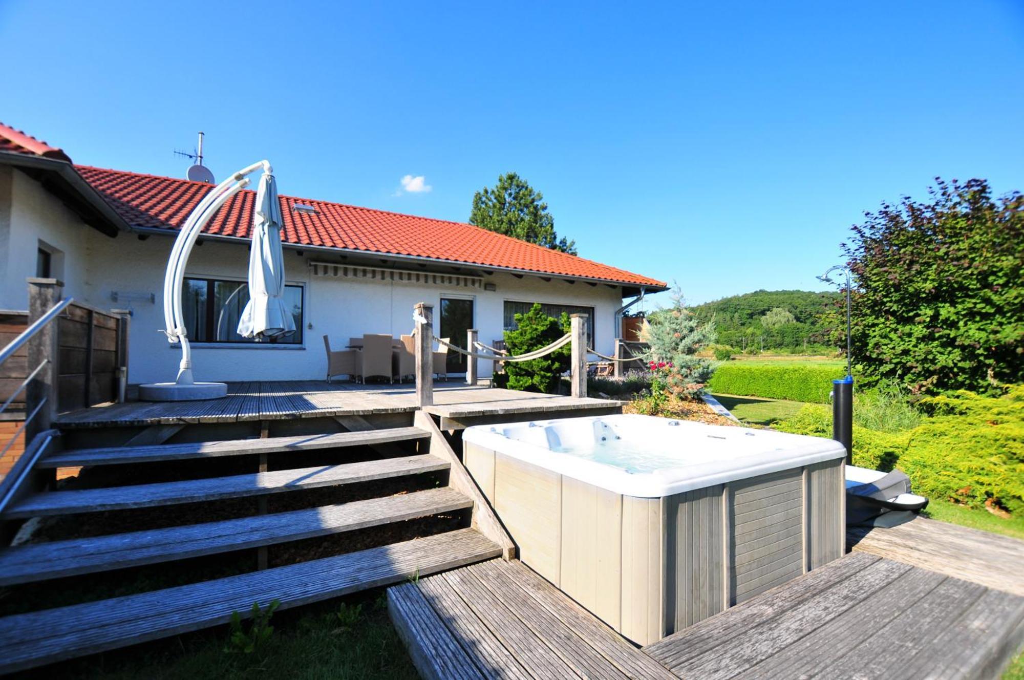 Ferienhaus Muehlblick Oberdachstetten Bagian luar foto
