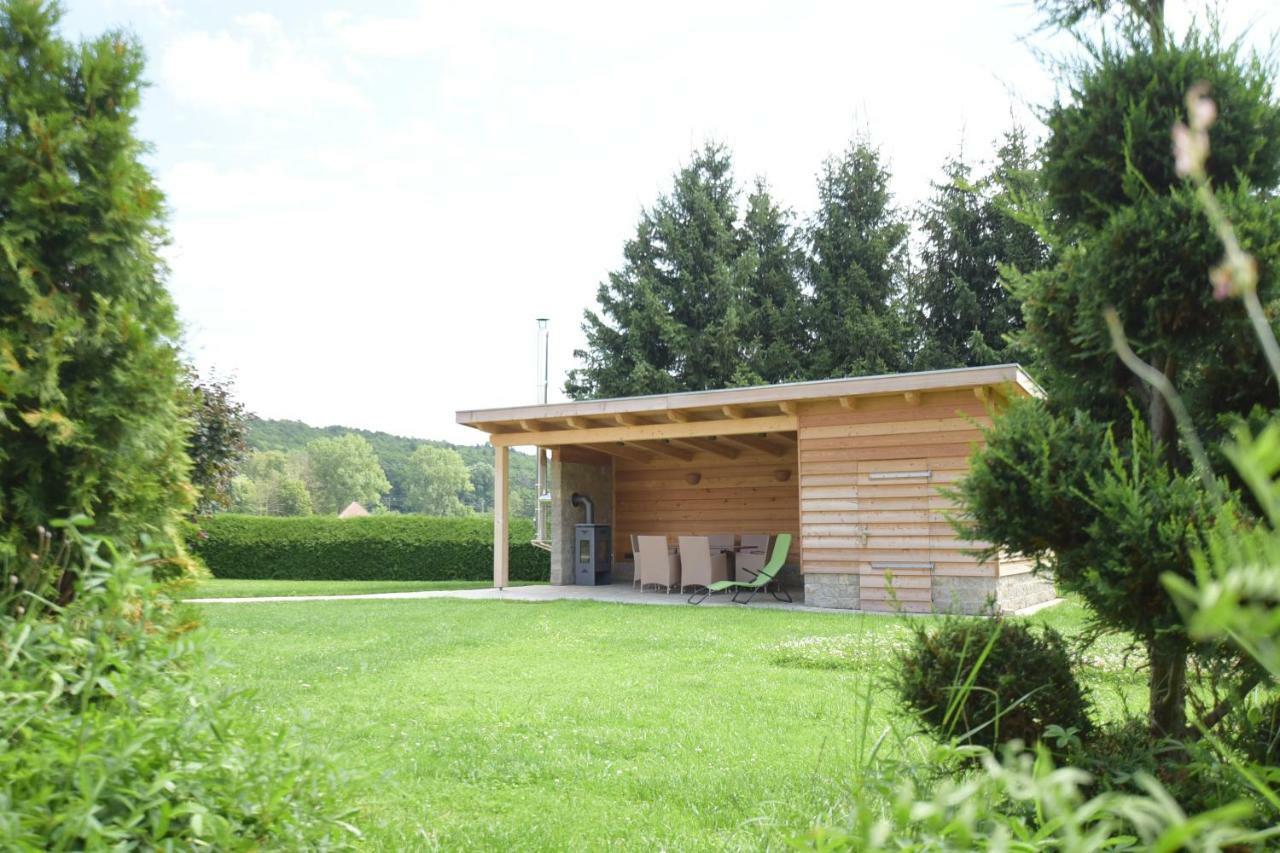 Ferienhaus Muehlblick Oberdachstetten Bagian luar foto