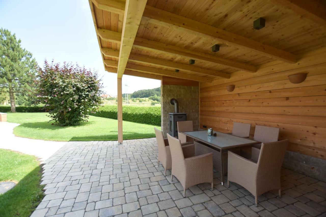 Ferienhaus Muehlblick Oberdachstetten Bagian luar foto
